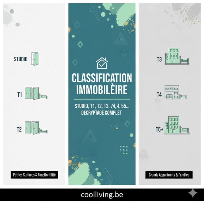 différences entre Studio, T1, T2, T3 et T5